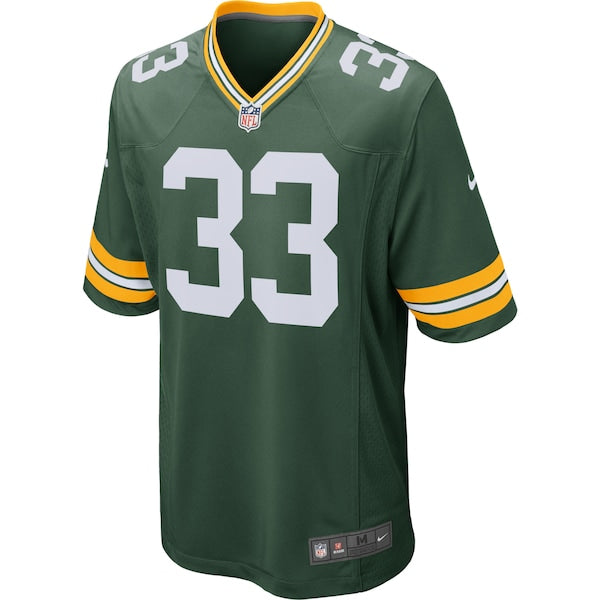 Aaron Jones Green Bay Packers Nike Game Jersey - Green - Image 2