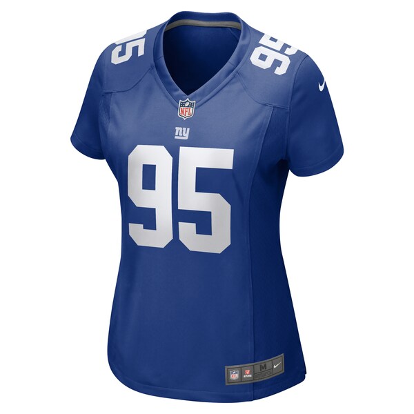 Jordon Riley New York Giants Nike Women's Team Game Jersey - Royal - Image 2