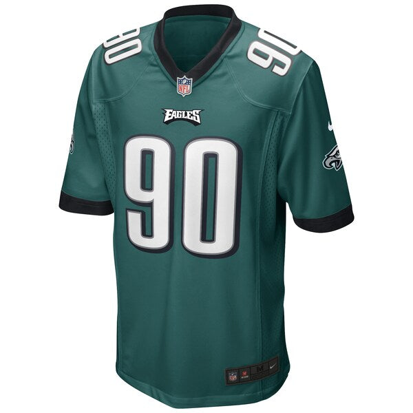 Mike Golic Philadelphia Eagles Nike Game Retired Player Jersey - Midnight Green - Image 2