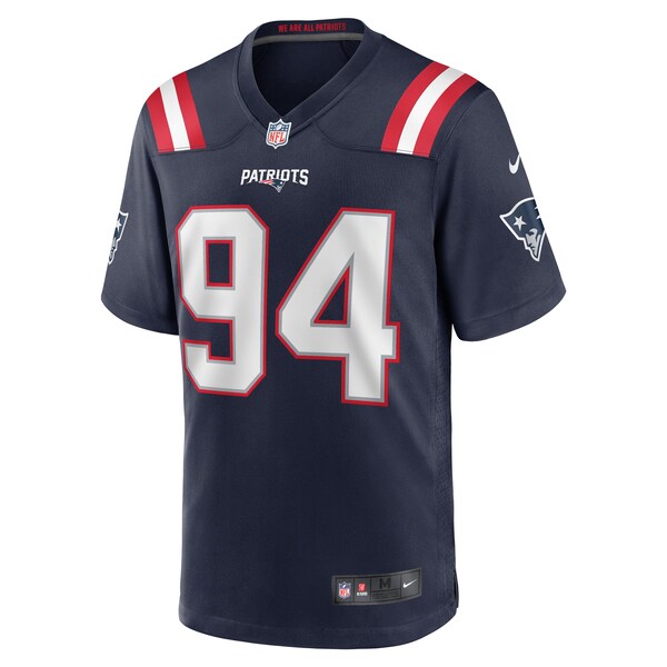 Armon Watts New England Patriots Nike Game Jersey - Navy - Image 2