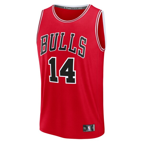 Matas Buzelis Chicago Bulls Youth Fast Break Replica Player Jersey - Icon Edition - Red - Image 2