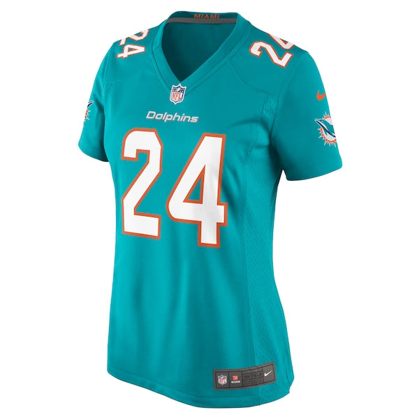 Cam Smith Miami Dolphins Nike Women's Game Jersey - Aqua - Image 2