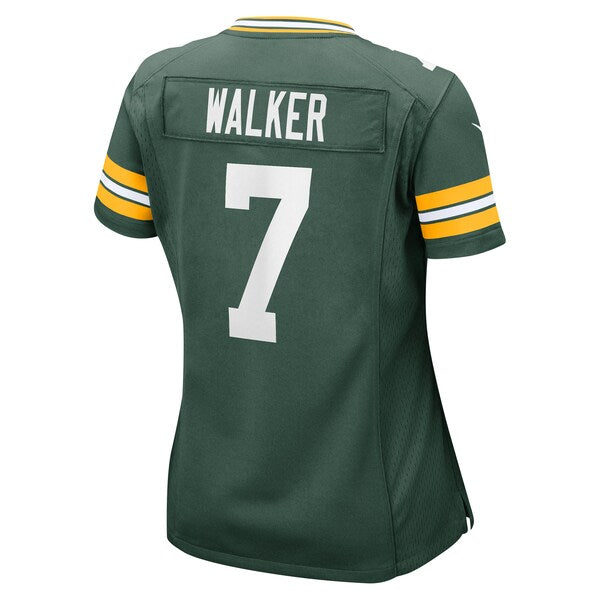 Quay Walker Green Bay Packers Nike Women's Player Game Jersey - Green - Image 3