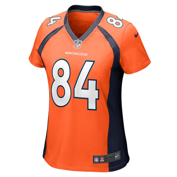 Chris Manhertz Denver Broncos Nike Women's Game Player Jersey - Orange - Image 2