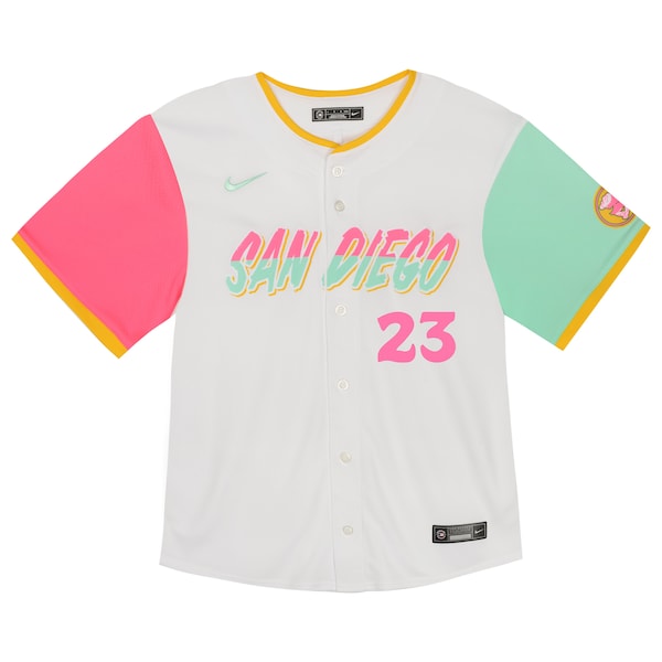 Fernando Tatis Jr. San Diego Padres Nike Toddler City Connect Limited Player Jersey - White - Image 2
