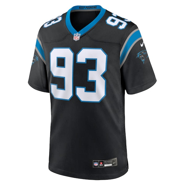 LaBryan Ray Carolina Panthers Nike Team Game Jersey - Black - Image 2