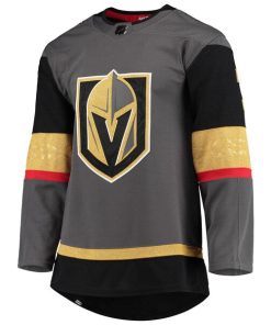Alternative view of Alex Pietrangelo Vegas Golden Knights adidas Alternate Primegreen Authentic Player Jersey - Gray