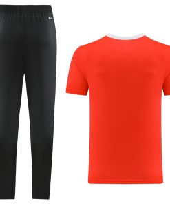 Alternative view of Adidas Short Sleeve Training Jersey Set - AD05- Vibrant Orange/Black