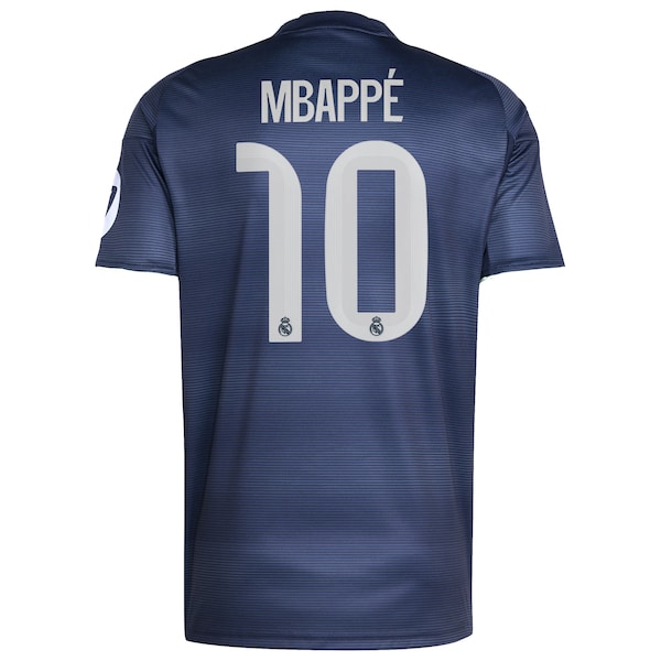 Kylian Mbapp¨¦ Los Merengues adidas 2025/26 Away Replica Player Jersey - Blue/White - Image 4