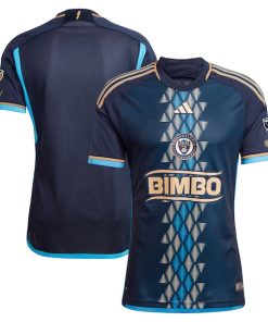 Philadelphia Union adidas 2024 The XV Kit Authentic Jersey?¨C Navy