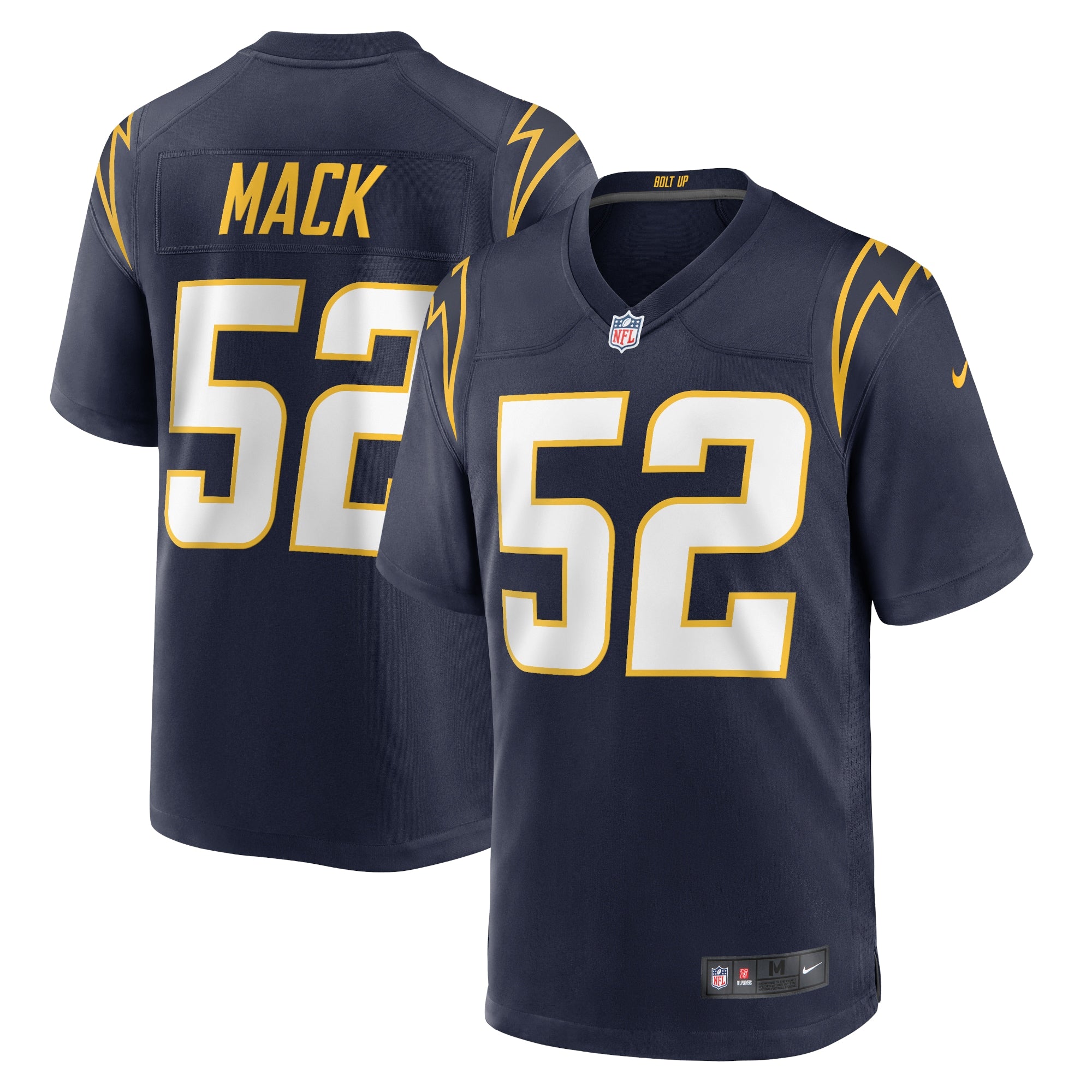 Khalil Mack Los Angeles Chargers Nike Alternate Game Jersey - Royal/Navy/White - Image 7