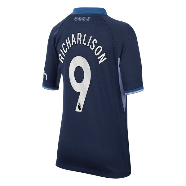 Richarlison Tottenham Hotspur Nike Youth 2023/24 Away Stadium Replica Player Jersey - Navy - Image 3