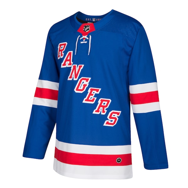 New York Rangers adidas Home Authentic Blank Jersey - Royal - Image 2