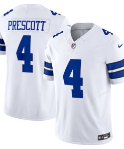 Dak Prescott Dallas Cowboys Nike Vapor F.U.S.E. Limited Jersey - White/Navy