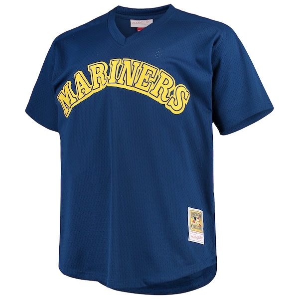Ken Griffey Jr. Seattle Mariners Big & Tall Cooperstown Collection Mesh Batting Practice Jersey - Royal - Image 2