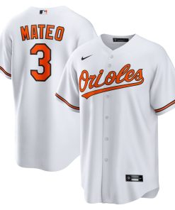 Jorge Mateo Baltimore Orioles Nike Replica Player Jersey - White