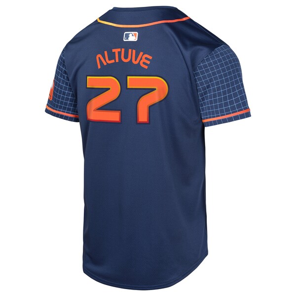 Jose Altuve Houston Astros Nike Youth City Connect Limited Player Jersey - Navy - Image 3