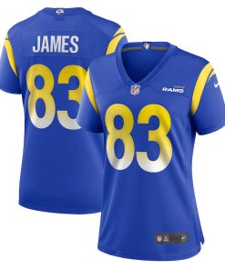 Sam James Los Angeles Rams Nike Women's Home Game Jersey - Royal