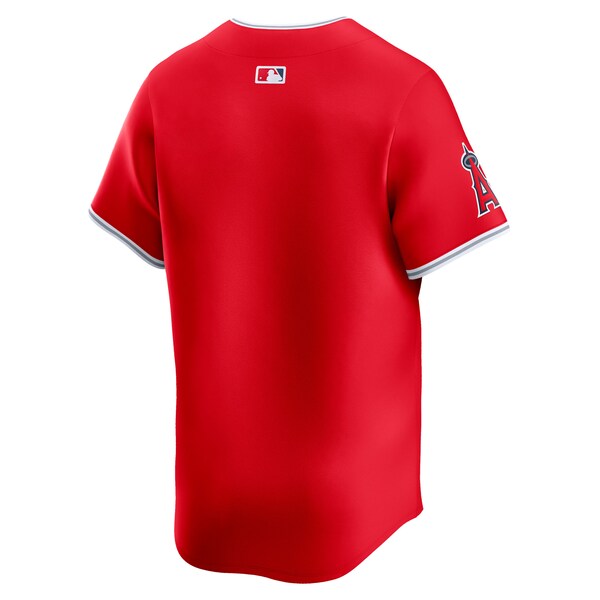 Los Angeles Angels Nike Alternate Limited Jersey - Red/White - Image 4