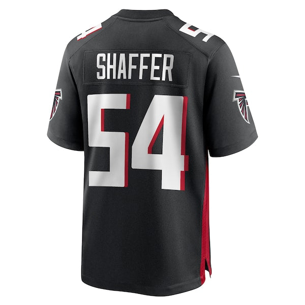 Justin Shaffer Atlanta Falcons Nike Game Jersey - Black - Image 3