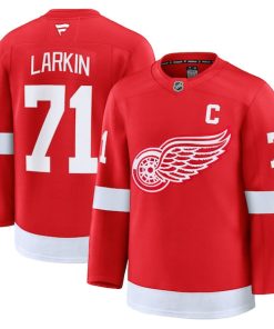 Dylan Larkin Detroit Red Wings  Home Premium Jersey - Red/White