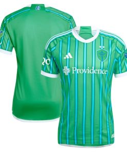 Seattle Sounders FC adidas 2024 The Anniversary Kit Authentic Jersey?¨C Green