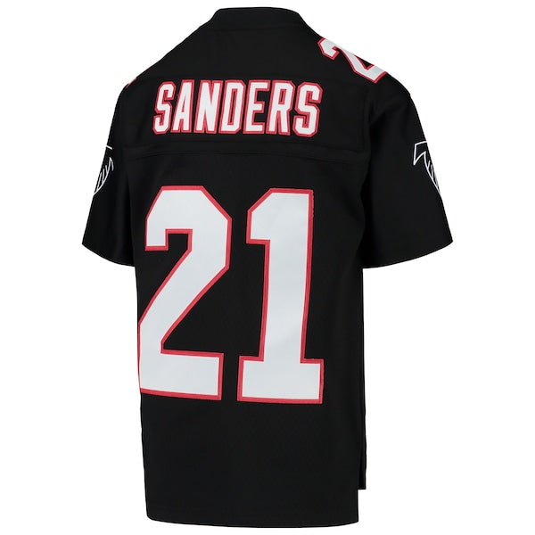 Deion Sanders Atlanta Falcons Youth 1992 Legacy Retired Player Jersey - Black - Image 3