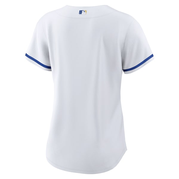 Kansas City Royals Nike Women's Home Blank Replica Jersey - White - Image 3