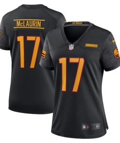 Terry McLaurin Washington Commanders Nike Women's Alternate Game Player Jersey - Black/Burgundy/White