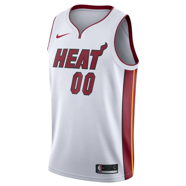 Miami Heat Nike 2020/21 Swingman Custom Jersey - Association Edition - White - Image 2