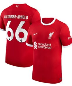Trent Alexander-Arnold Liverpool Nike 2023/24 Home Replica Player Jersey - Red/White