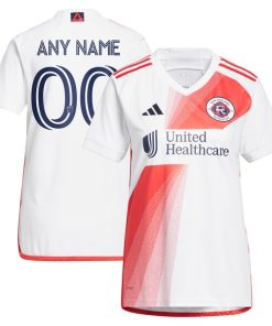 New England Revolution adidas Women's 2024 Defiance Replica Custom Jersey - White