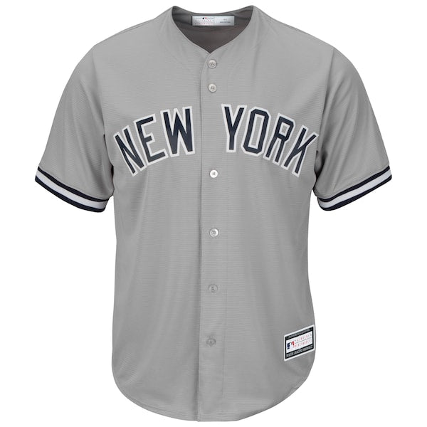 New York Yankees Big & Tall Replica Team Jersey - Gray - Image 2
