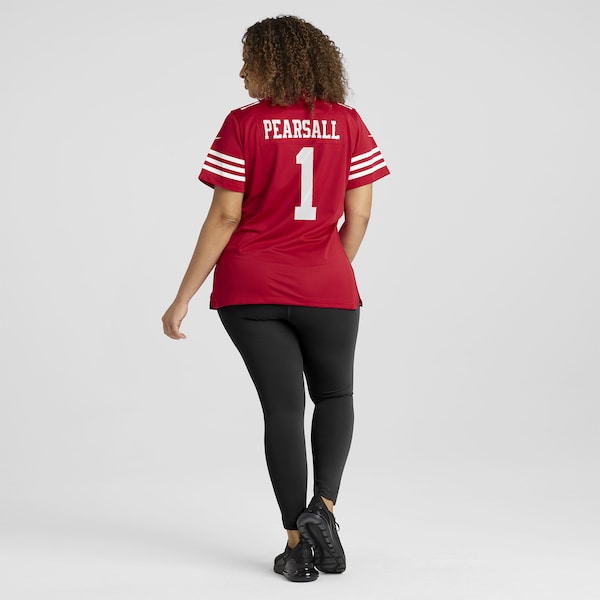 Ricky Pearsall San Francisco 49ers Nike Women's Team Game Jersey - Scarlet - Image 8