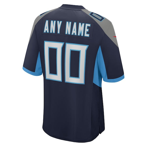 Tennessee Titans Nike Custom Jersey - Navy - Image 3