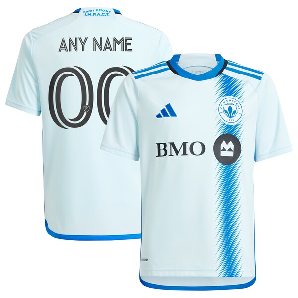 CF Montreal adidas Youth 2024 La Main Replica Custom Jersey?ยจC Light Blue