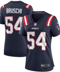 Tedy Bruschi New England Patriots Nike Women's Game Retired Player Jersey - Navy/Red