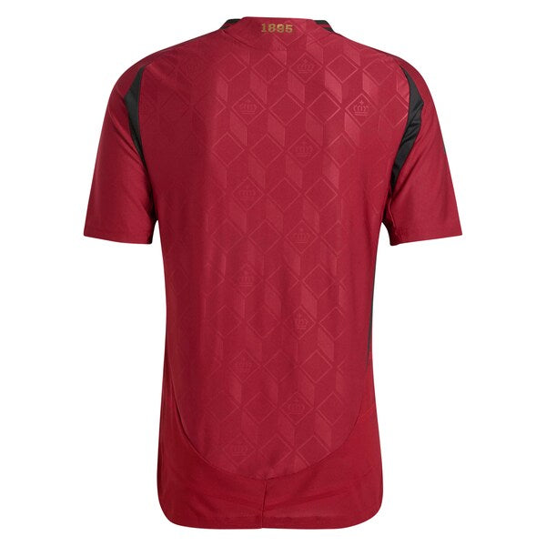 Belgium National Team adidas 2024 Home Authentic Jersey - Burgundy - Image 3