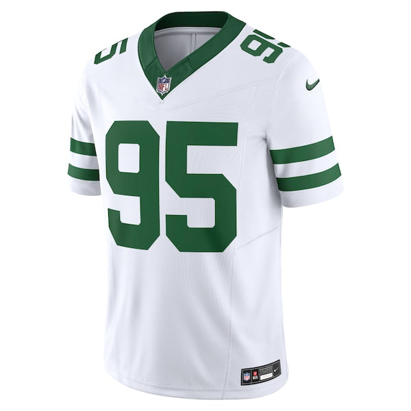 Quinnen Williams New York Jets Nike Vapor F.U.S.E. Limited Jersey - Legacy White - Image 5