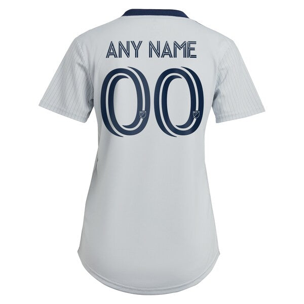 St. Louis City SC adidas Women's 2024 The Spirit Kit Replica Custom Jersey - Gray - Image 3