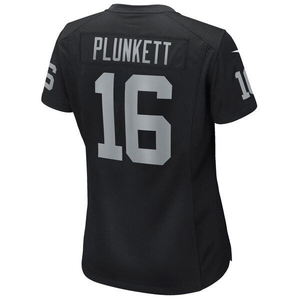 Jim Plunkett Las Vegas Raiders Nike Women's Game Retired Player Jersey - Black - Image 3