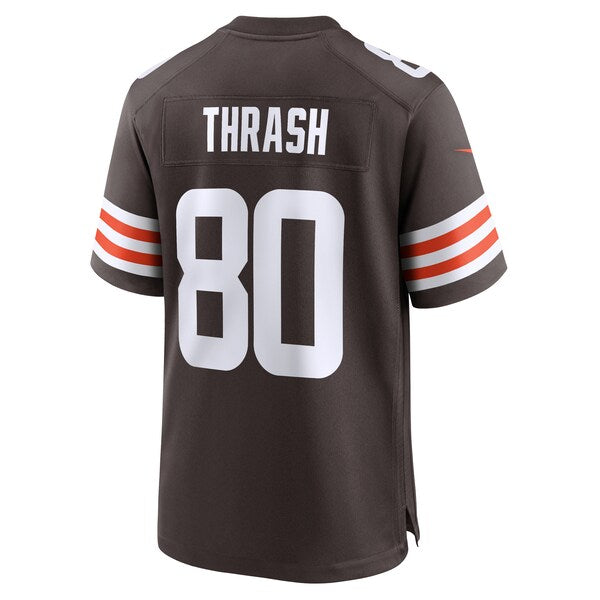 Jamari Thrash Cleveland Browns Nike Team Game Jersey - Brown - Image 3
