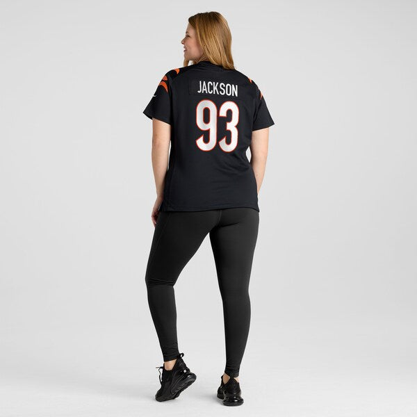 McKinnley Jackson Cincinnati Bengals Nike Women's Game Jersey - Black - Image 7