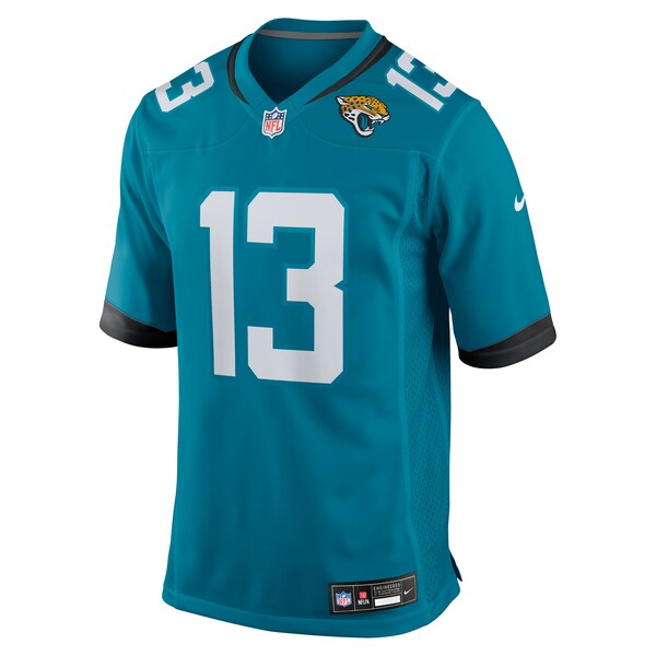 Tim Jones Jacksonville Jaguars Nike Team Game Jersey - Teal - Image 2