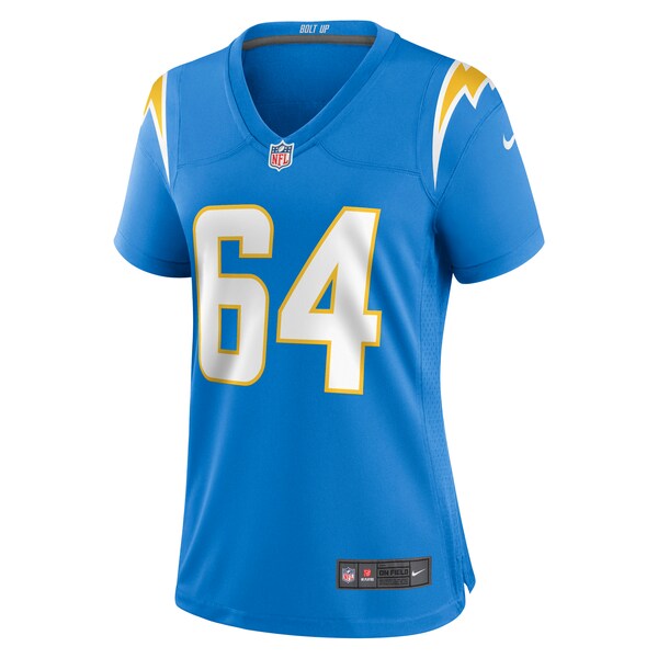 Brenden Jaimes Los Angeles Chargers Nike Women's Game Jersey - Powder Blue - Image 2