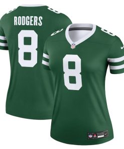 Aaron Rodgers New York Jets Nike Women's Legend Jersey - Legacy Green/Black/White