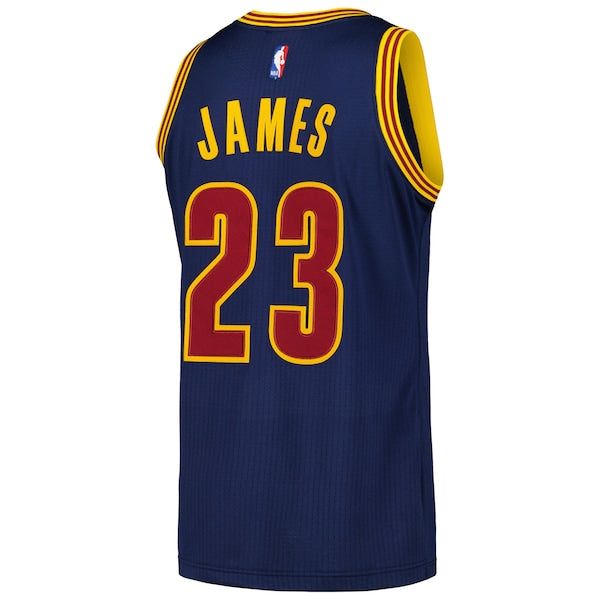 LeBron James Cleveland Cavaliers 2015/16 Hardwood Classics Authentic Jersey - Navy - Image 3