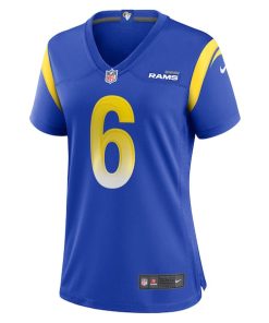 Alternative view of Drake Stoops Los Angeles Rams Nike Women's Game Jersey -  Royal
