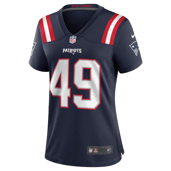 Joe Cardona New England Patriots Nike Women's Game Jersey - Navy - Image 2