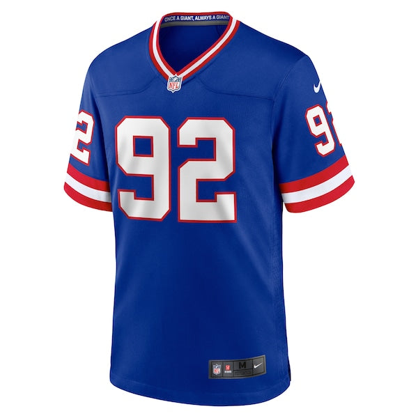 Michael Strahan New York Giants Nike Classic Retired Player Game Jersey - Royal - Image 2